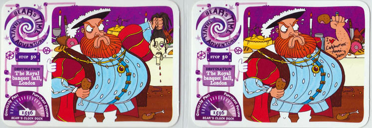 Yoyo Bear Time Travel Card 30 Variation